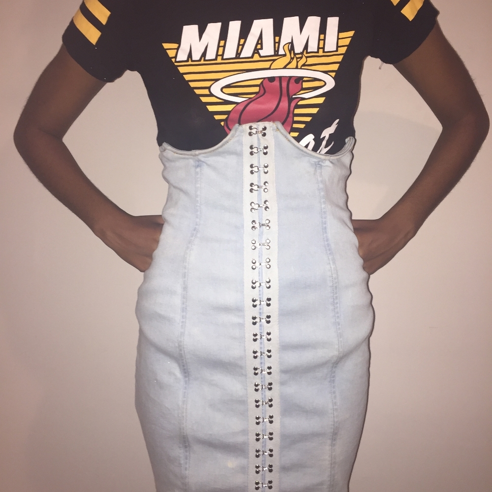Denim skirt good condition